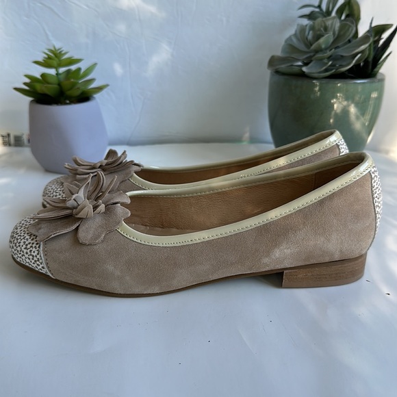 Unity In Diversity Unity Ballet Flat In Blooming Taupe-Sz EU 39- US 8 - Picture 4 of 13